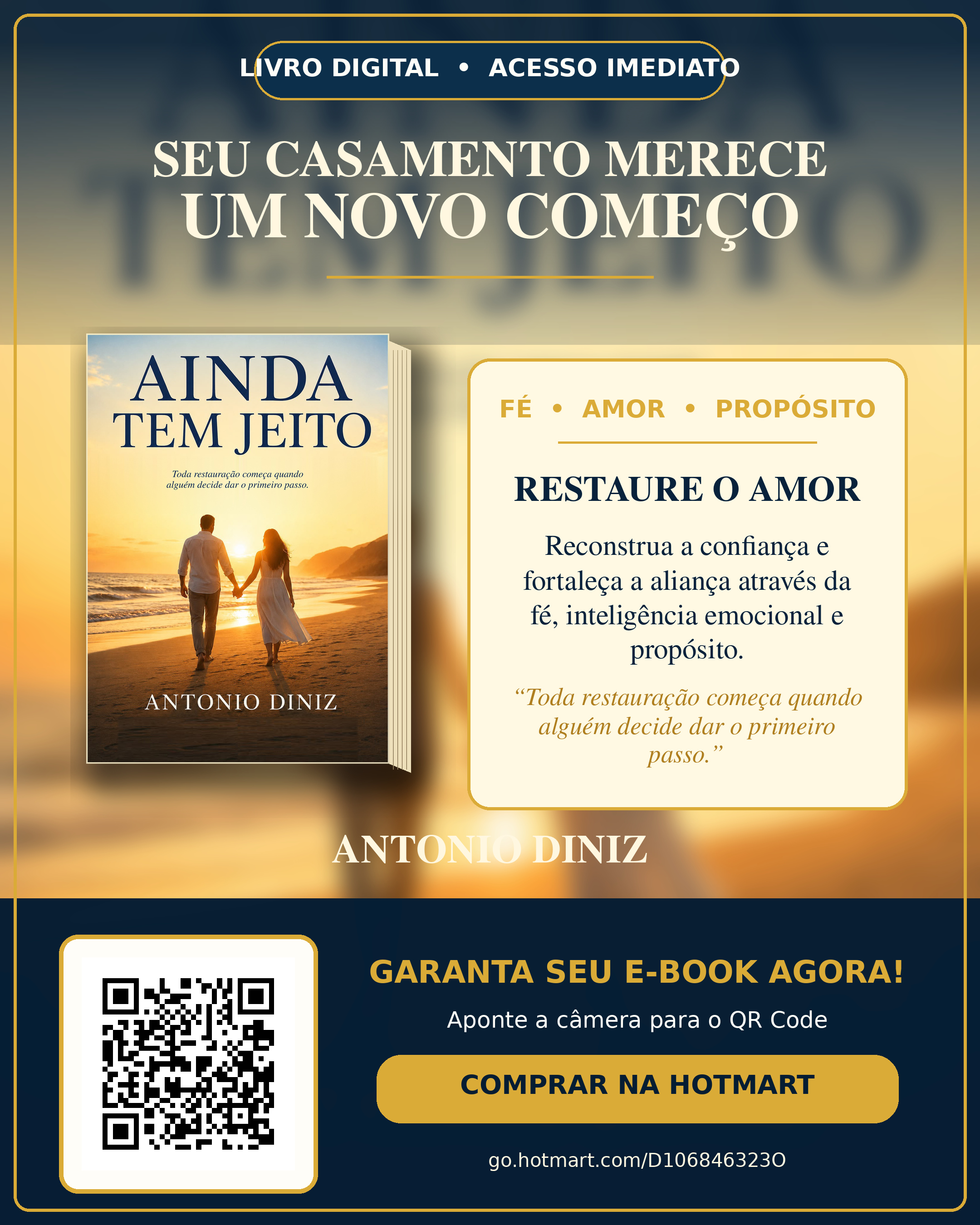 Banner oficial do livro Ainda Tem Jeito